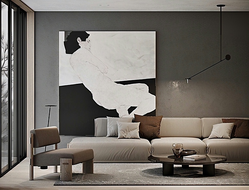 沙發(fā)背景墻