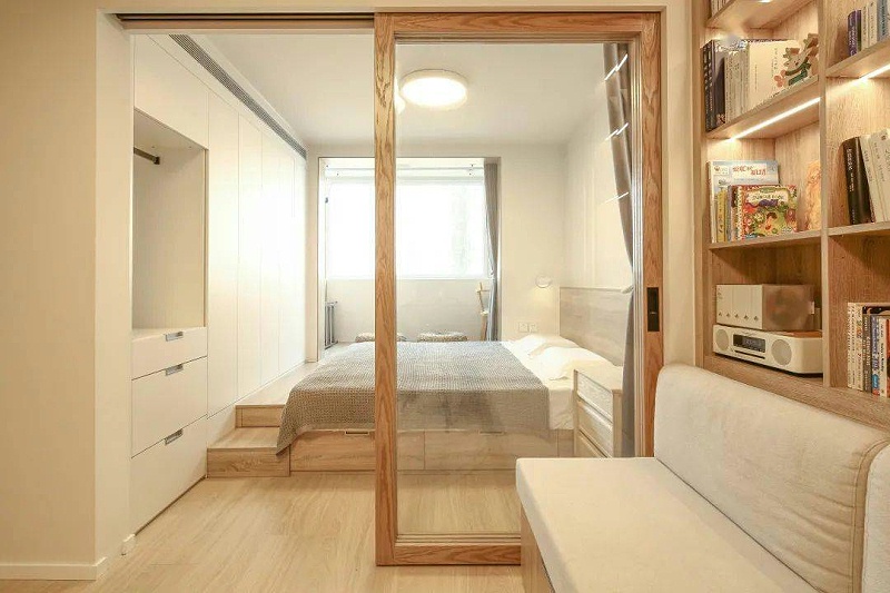 超強(qiáng)收納空間的臥室