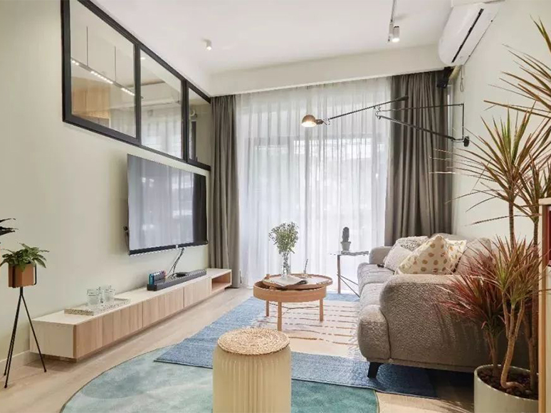 古象地板鋪裝案例之奇葩戶型也有春天