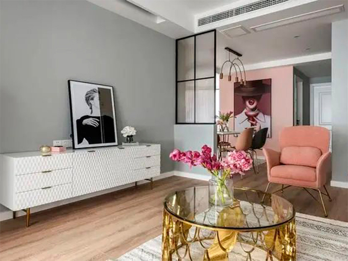 古象地板鋪裝案例之優(yōu)雅與童話交織的輕奢小窩