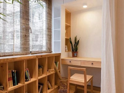 湖南原木地板打造的日式風(fēng)