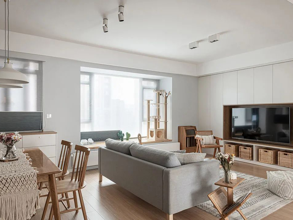 古象地板打造的治愈系原木風(fēng)小屋