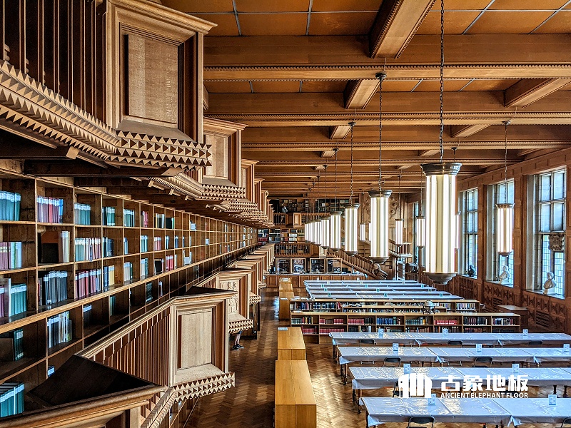圖書(shū)館地板