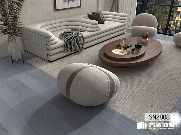 實(shí)木地板·龍鳳檀(生態(tài)淺灰色)-SM2808 實(shí)木地板