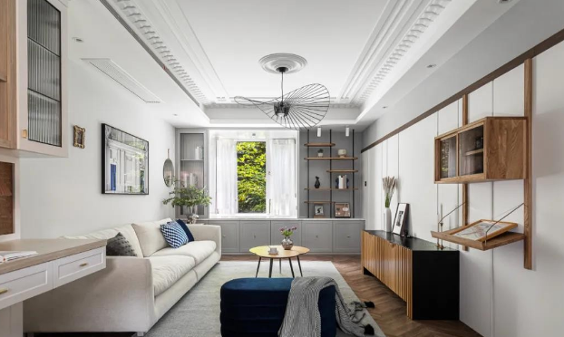 實木地板邂逅六角磚