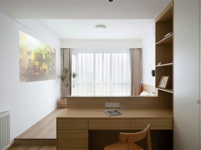 臥室里的工作區(qū)