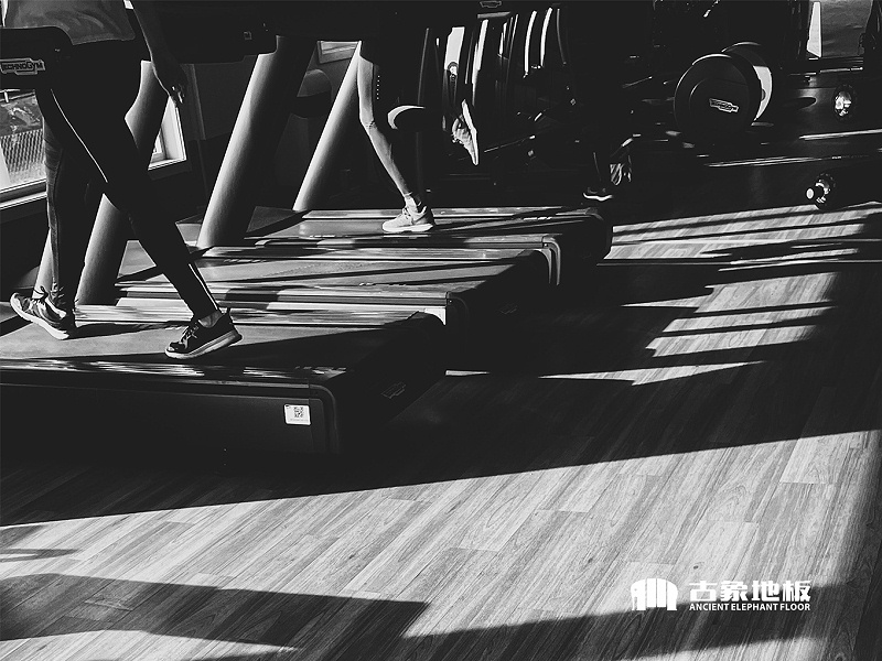 健身房都在鋪的強(qiáng)化地板